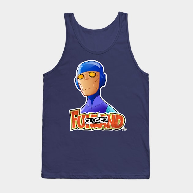 Funland: CLOSED Tank Top by Hard Boyled